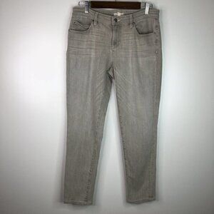 EILEEN FISHER Gray Jeans SZ 6